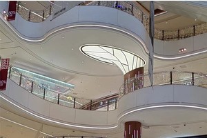 重庆天街U城软膜安装完成